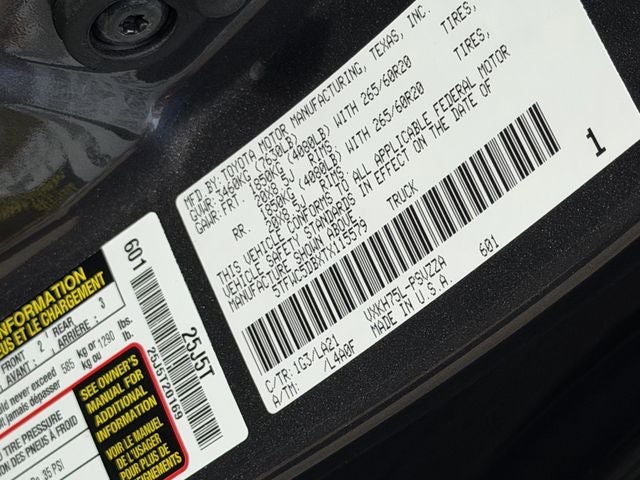 2026 Toyota Tundra Hybrid Limited