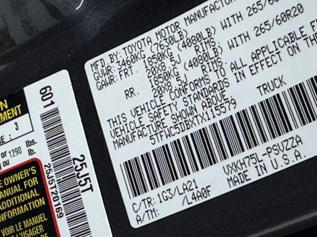 2026 Toyota Tundra Hybrid Limited