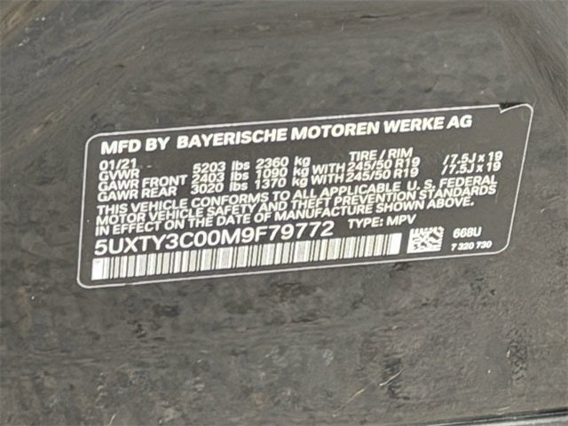 2021 BMW X3 sDrive30i