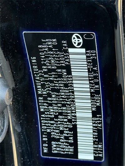 2024 Toyota Corolla LE