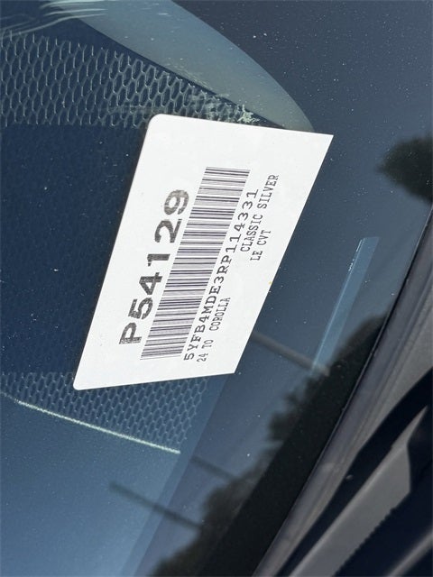 2024 Toyota Corolla LE