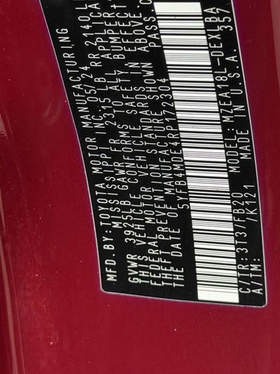 2024 Toyota Corolla LE