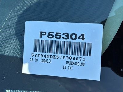 2026 Toyota Corolla LE