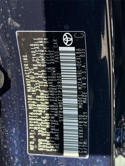 2026 Toyota Corolla LE