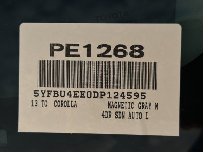 2013 Toyota Corolla L