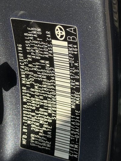 2015 Toyota Corolla L