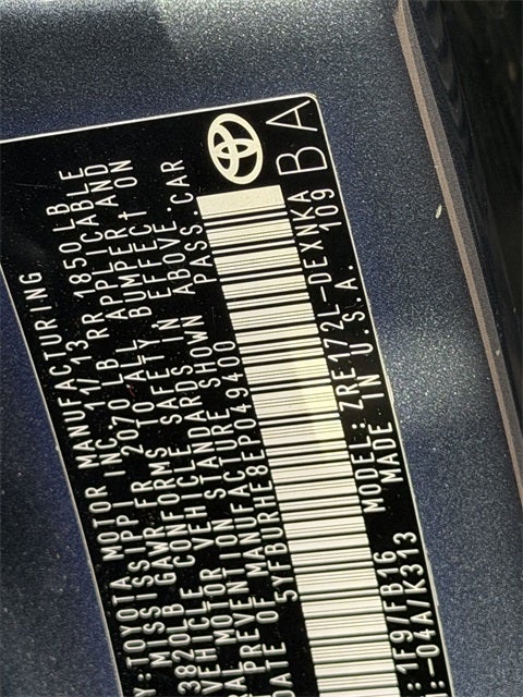 2014 Toyota Corolla LE