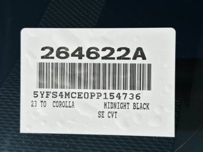 2023 Toyota Corolla SE