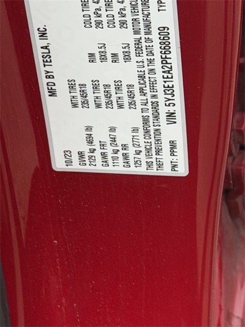 2023 Tesla Model 3 Base