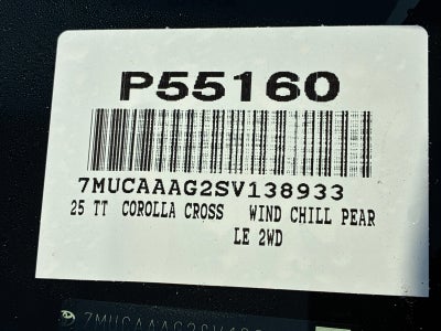 2025 Toyota Corolla Cross LE