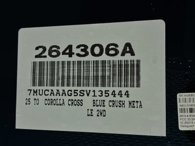 2025 Toyota Corolla Cross LE