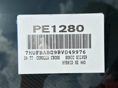 2024 Toyota Corolla Cross Hybrid SE
