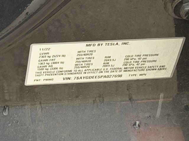 2023 Tesla Model Y Long Range