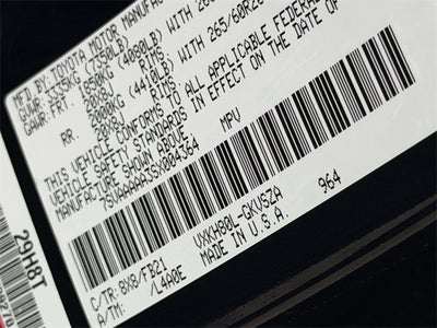 2025 Toyota Sequoia SR5