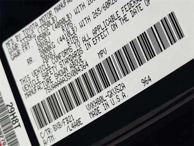 2025 Toyota Sequoia SR5