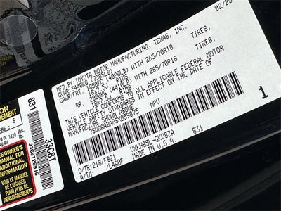 2025 Toyota Sequoia SR5