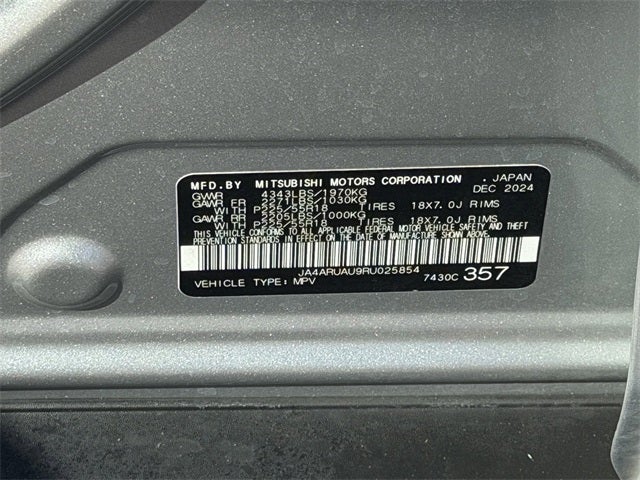 2024 Mitsubishi Outlander Sport 2.0 ES