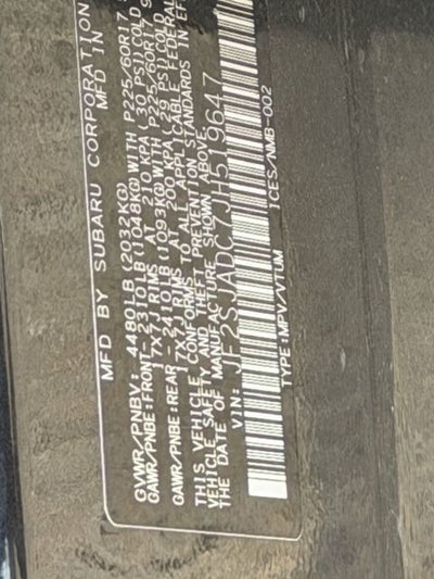 2018 Subaru Forester 2.5i Premium