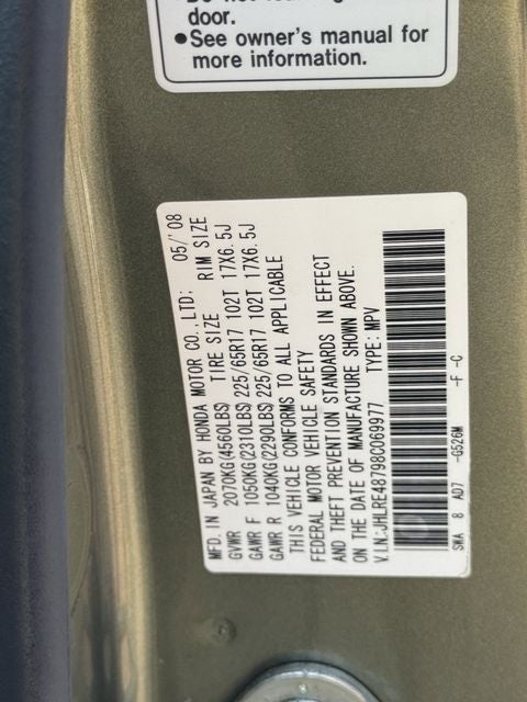 2008 Honda CR-V EX-L
