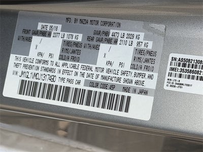 2018 Mazda Mazda6 Touring