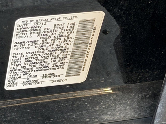 2013 Nissan Murano SV