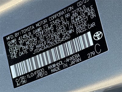 2025 Toyota Prius LE