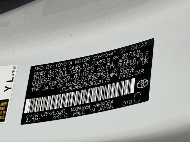 2023 Toyota Prius XLE