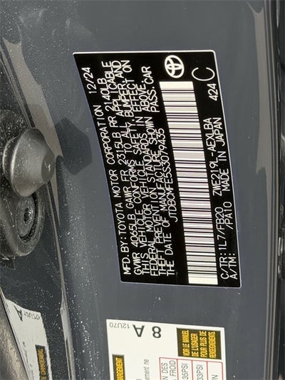 2025 Toyota Corolla Hybrid LE