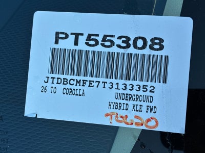2026 Toyota Corolla Hybrid XLE