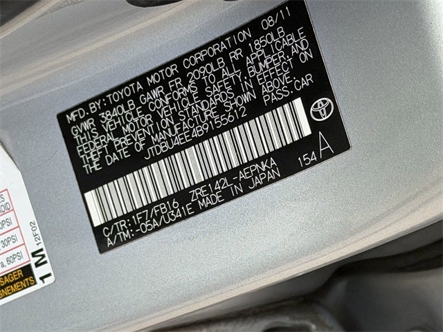 2011 Toyota Corolla LE