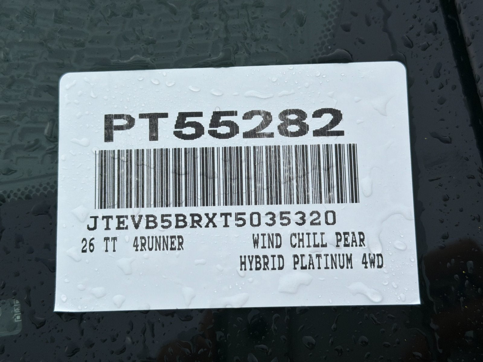 2026 Toyota 4Runner i-FORCE MAX Hybrid Platinum