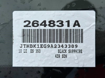 2010 Lexus ES 350