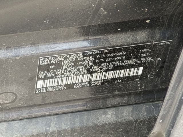 2020 Toyota RAV4 Hybrid XSE