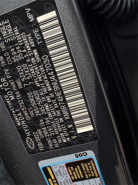 2022 Hyundai Palisade Calligraphy