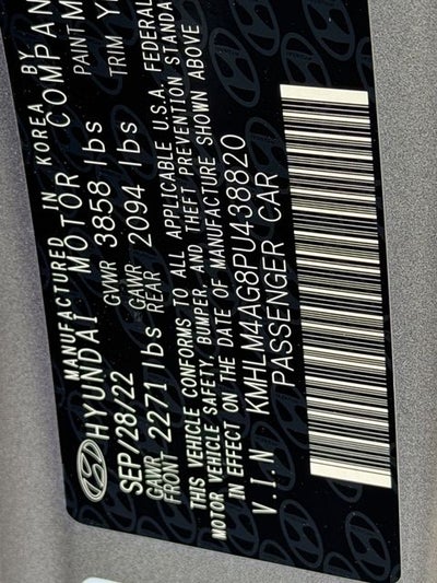 2023 Hyundai Elantra SEL