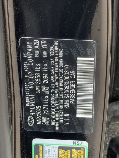 2025 Hyundai Elantra SEL Convenience