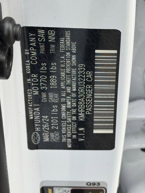 2024 Hyundai Venue SE