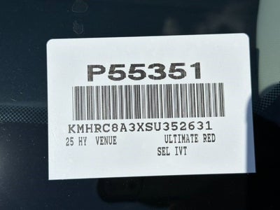 2025 Hyundai Venue SEL
