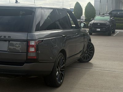 2016 Land Rover Range Rover 5.0L V8 Supercharged