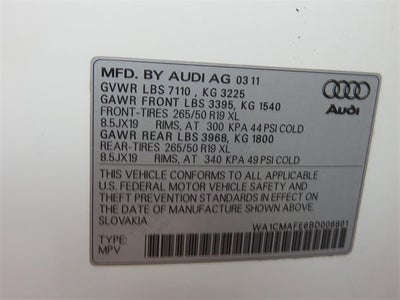 2011 Audi Q7 3.0 TDI Premium quattro