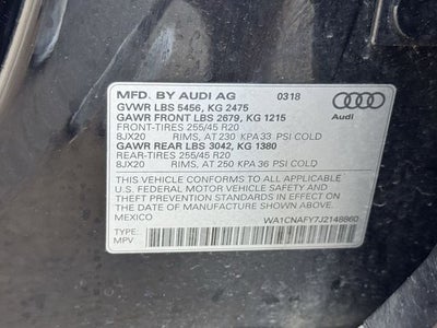 2018 Audi Q5 2.0T Prestige quattro