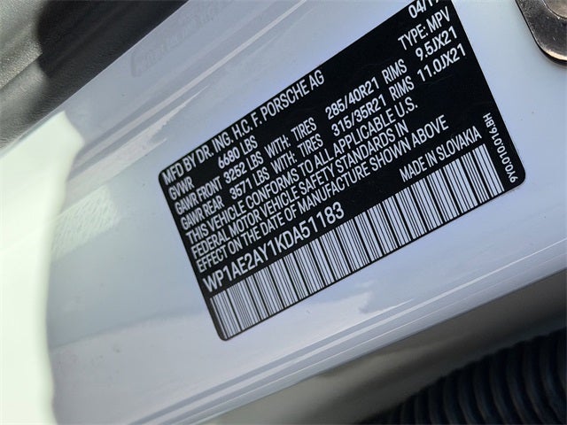 2019 Porsche Cayenne E-Hybrid Base