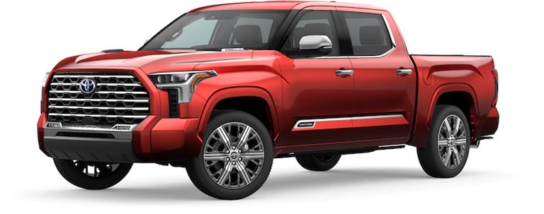 2022 Toyota Tundra Capstone in Supersonic Red | Mike Calvert Toyota in Houston TX