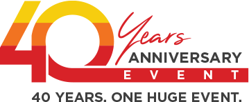 40 Years Anniversary Event — 40 years, one huge event.