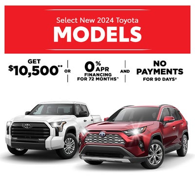 New Toyota Specials Houston TX | Mike Calvert Toyota